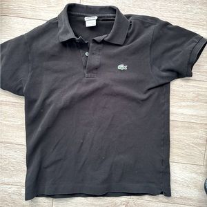 Black Lacoste Polo - Size 3